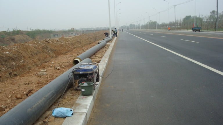 FRP Anti-corrosion Prestressed Steel Tube Concrete Pipe (FPCCP)